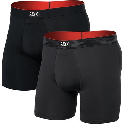 Saxx Underwear Herren Multi Sport Mesh 2er Pack Boxer