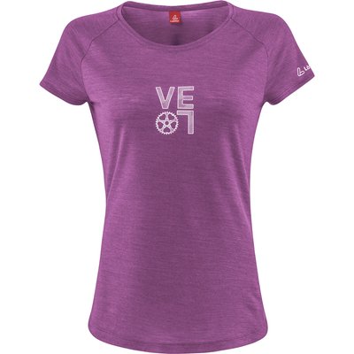 Löffler Damen Print Velo T-Shirt