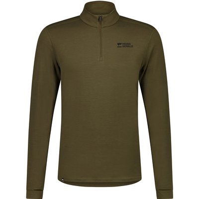 Mons Royale Herren Cascade Merino 1/4 Zip Longsleeve