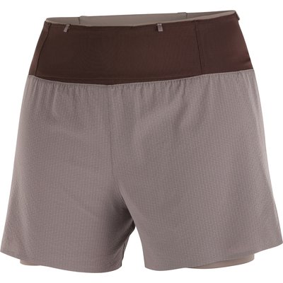 Salomon Damen Sense Aero 2in1 Trail 4" Shorts