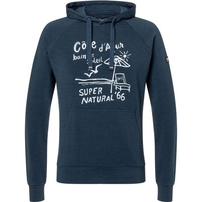 Super.Natural Herren Cote D'azur Hoodie