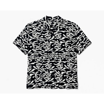 Mazine Damen Printed Crinkle Bluse
