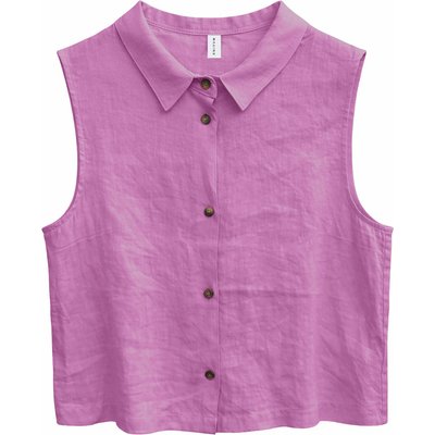 Mazine Damen Sleeveless Linen Bluse
