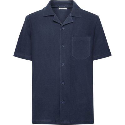 KnowledgeCotton Apparel Herren Box Fit Bouclé Hemd