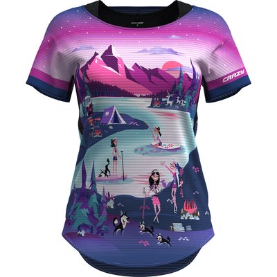 Crazy Damen Slash T-Shirt