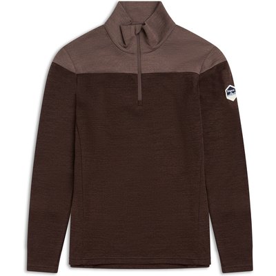 Bergans Damen Inner:Dual Merino Half Zip Longsleeve