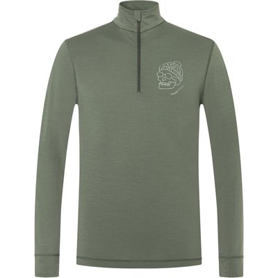 Super.Natural Herren Tundra175 Frosty 1/4 Zip Longsleeve