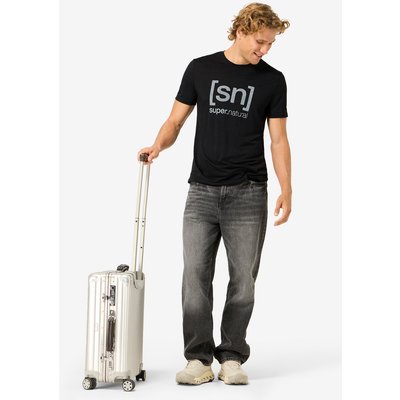 Super.Natural Herren Denim Logo T-Shirt