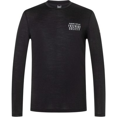 Super.Natural Herren Freeride Society Longsleeve