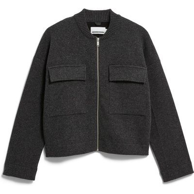 Armedangels Damen Cotton-wool Bomber Knit Jacke