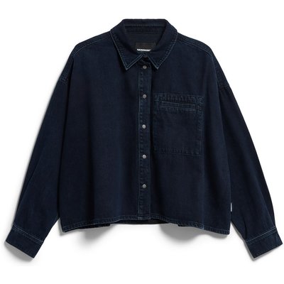 Armedangels Damen Nalaani Denim Bluse