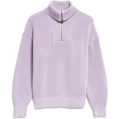 Armedangels Damen Vanisé Rib Knit Troyer Pullover