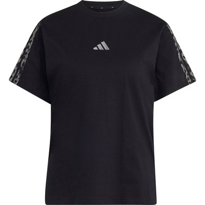 adidas Damen Seasonal Essentials Animal Print T-Shirt