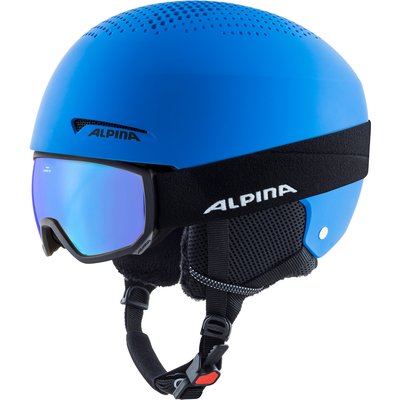 Alpina Kinder Zupo+Scarabeo Jr. Set Skihelm