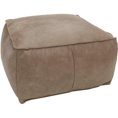 Het Anker Lederpouf Porthos