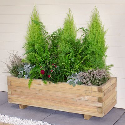 Forest Agen Wooden Garden Planter 3