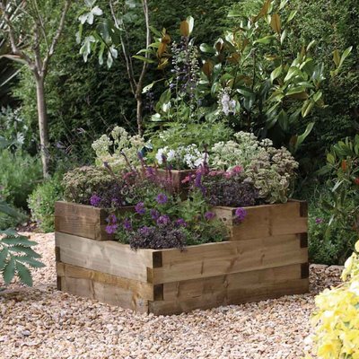 Forest Caledonian Tiered Raised Bed 3