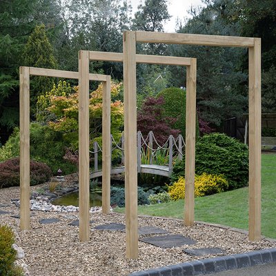 Forest Sleeper Garden Arch Set 5