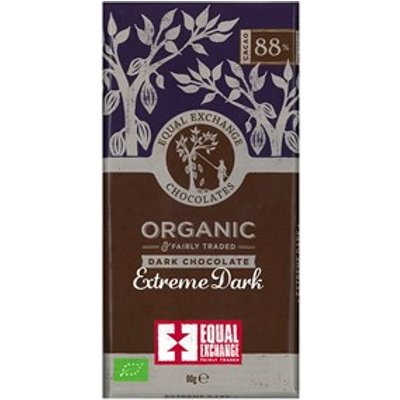 Equal Exchange, organic, 88% Extreme Dark chocolate bar