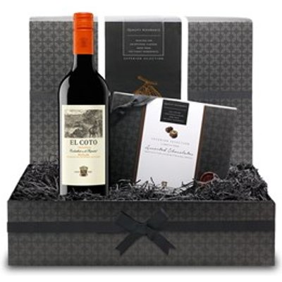 Dark Chocolate & Red Wine Small Gift Hamper