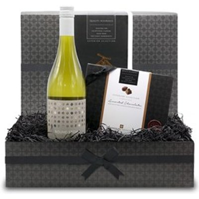 Milk Chocolate & White Wine Small Gift Hamper