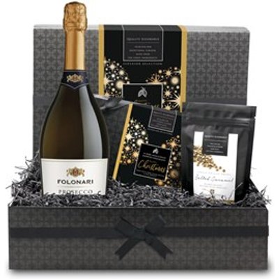 Superior Selection, Christmas Chocolate & Prosecco Large Gift Hamper