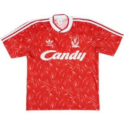 1989-91 Liverpool Home Shirt (M)