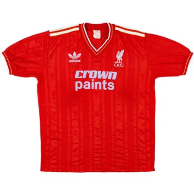1985-87 Liverpool Home Shirt (L)