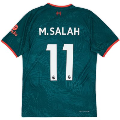 2022-23 Liverpool Authentic Third Shirt M.Salah #11 (S)