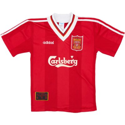1995-96 Liverpool Home Shirt (XS)
