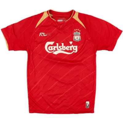 2005-06 Liverpool CL Home Shirt (XS)