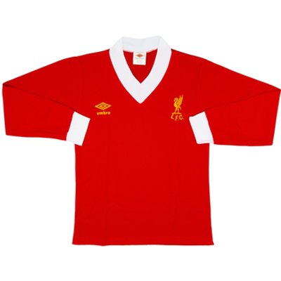 1976-79 Liverpool Home L/S Shirt (S)