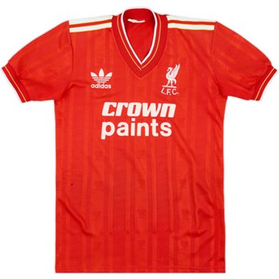 1986-87 Liverpool Home Shirt (L.Boys)