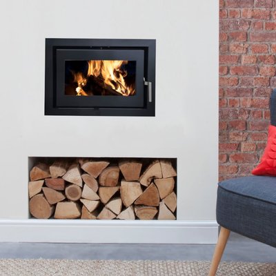 Beltane Holford Landscape Wood Burning Inset Stove