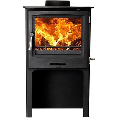 Cast Tec Horizon 5 DEFRA Approved Wood Burning / Multifuel Ecodesign Logstore Stove