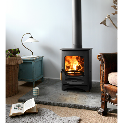 Charnwood C-Four Duo DEFRA Approved Wood Burning / Multifuel Stove
