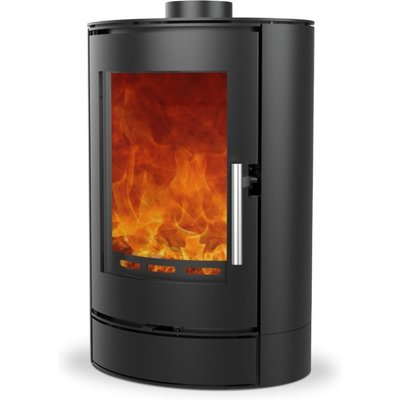 Woodford Charlton EcoDesign Freestanding Low Black Stove