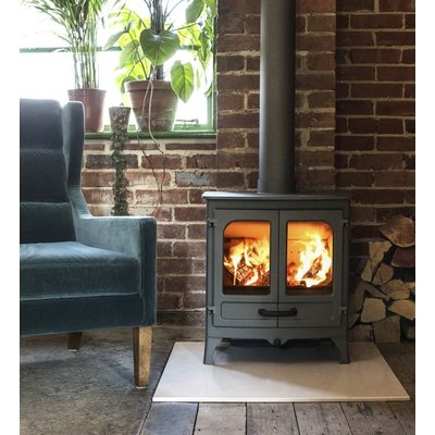 Charnwood Island One Blu Wood Burning / Multifuel Ecodesign Stove