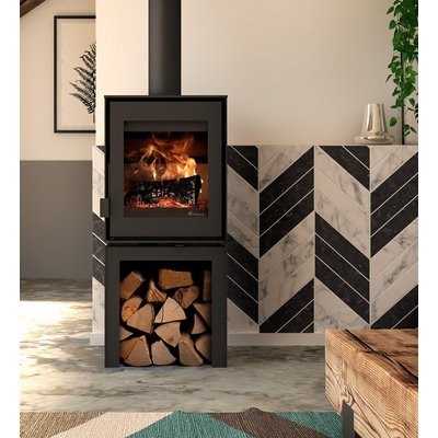Dik Geurts Modivar 5 4.9kW Wood Burning Ecodesign Logstore Stove