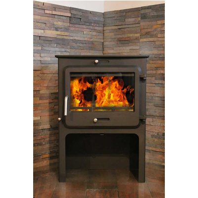 Ekol Clarity High 12kW Wood Burning / Multifuel Ecodesign Stove