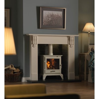 Gallery Classic Widescreen Warm White Wood Burning / Multifuel - Ecodesign Stove
