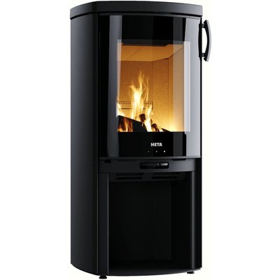 Heta Moderna V 6kW Wood Burning Ecodesign Stove with Glass Door