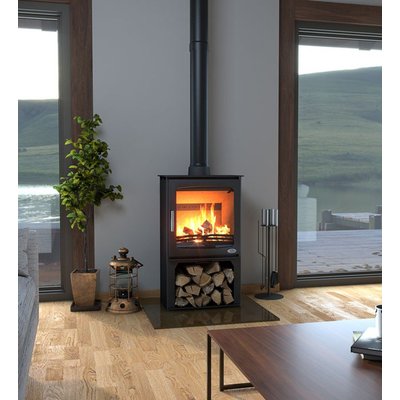 Henley Hazelwood Logstore DEFRA Approved Ecodesign Wood Burning Stove