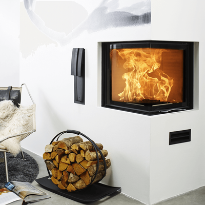 Morso S140-41 Two Sided Wood Burning Ecodesign Inset Stove