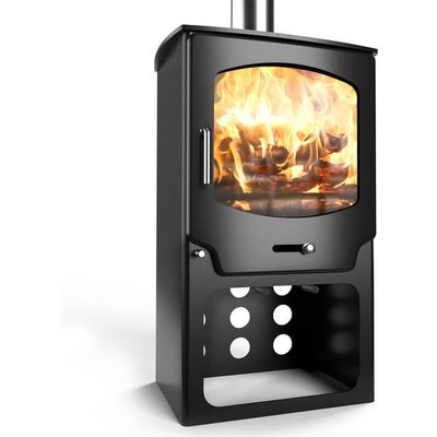Saltfire ST-X8 Tall Wood Burning / Multifuel Ecodesign Stove