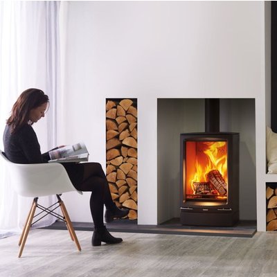 Stovax Vogue Midi T Wood Burning / Multifuel Ecodesign Stove