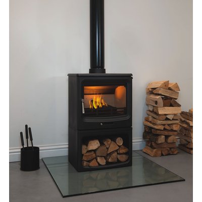 F2 Fires Vue Landscape Wood Burning / Multifuel Ecodesign Logstore Stove