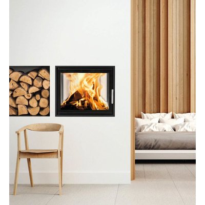 Woodfire EX 12 Panorama Double Sided Inset Eco Boiler Stove