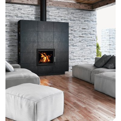 Woodfire EX12 Panorama Inset Eco Boiler Stove