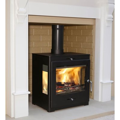 Bohemia X40 Cube Panorama DEFRA Approved Wood Burning / Multifuel Ecodesign Stove